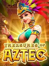 สล็อต PG Treasures of Aztec